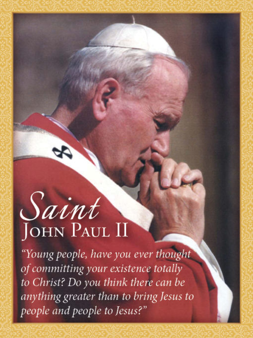 Saint John Paul II Vocations Card (set of 50) - Vianney Vocations
