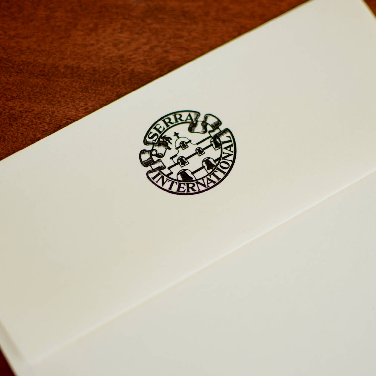 serra logo note cards with envelopes set of 10 vianney vocations
