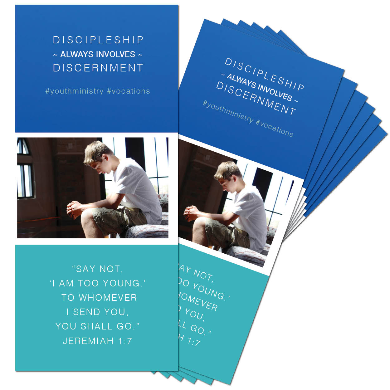 discipleship always includes discernment brochure set of 25 brochoure